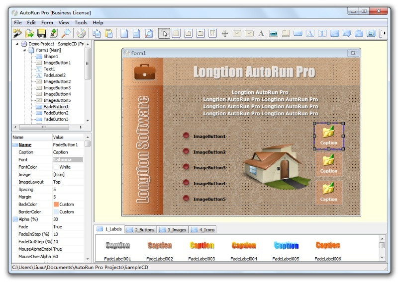 Create attractive and professional autorun menu for your CD, DVD and USB sticks.